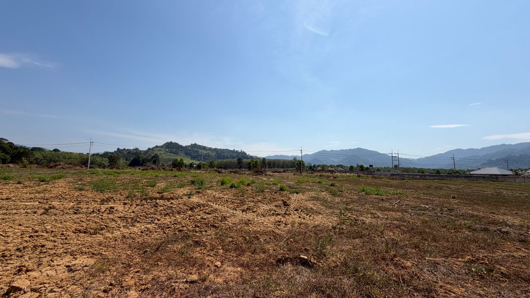 Big land plot, serene mountain view land at Khao Lak, Phang Nga