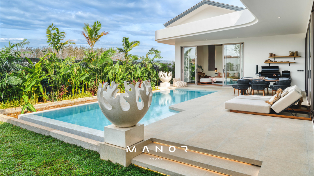 New modern luxury 3-bedroom pool villa at Bangjo