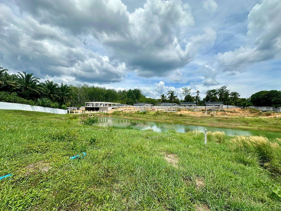 Elegant emerald lagoon view land plot at Thai Mueang, Phang Nga