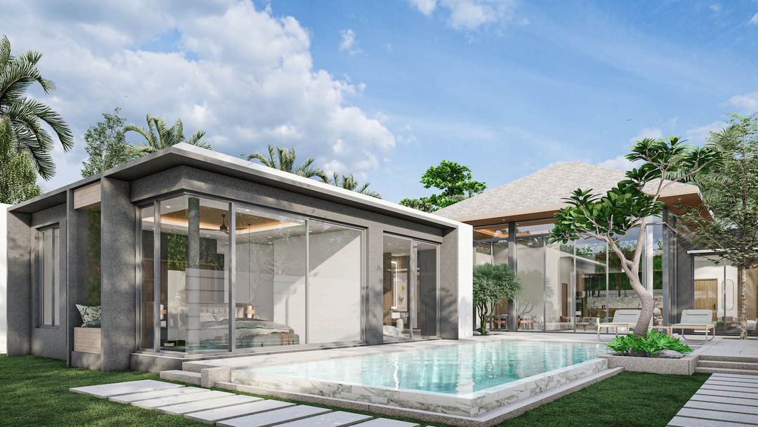 New luxury 3-bedroom pool villa at Cherngtalay