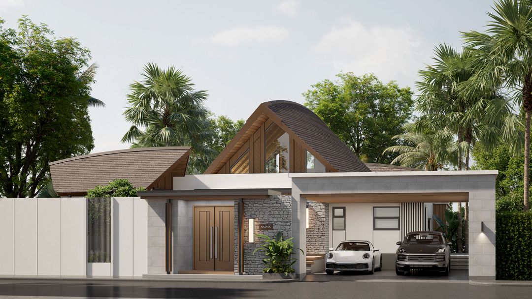 Modern tropical design 4-bedroom at Thalang