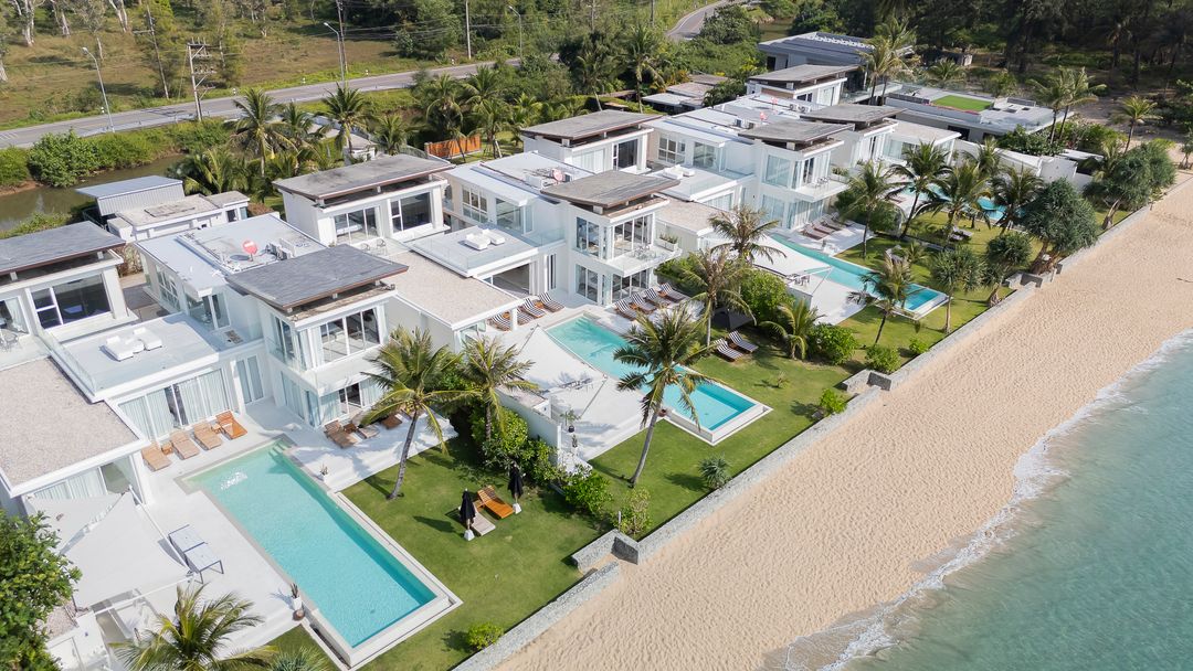 Private beachfront pool villas in Na Tai, Phang Nga