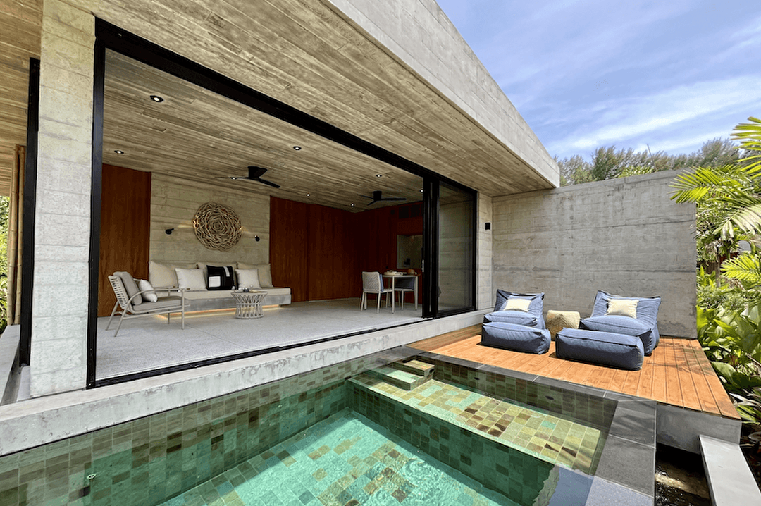 The coral cape signature pool villa