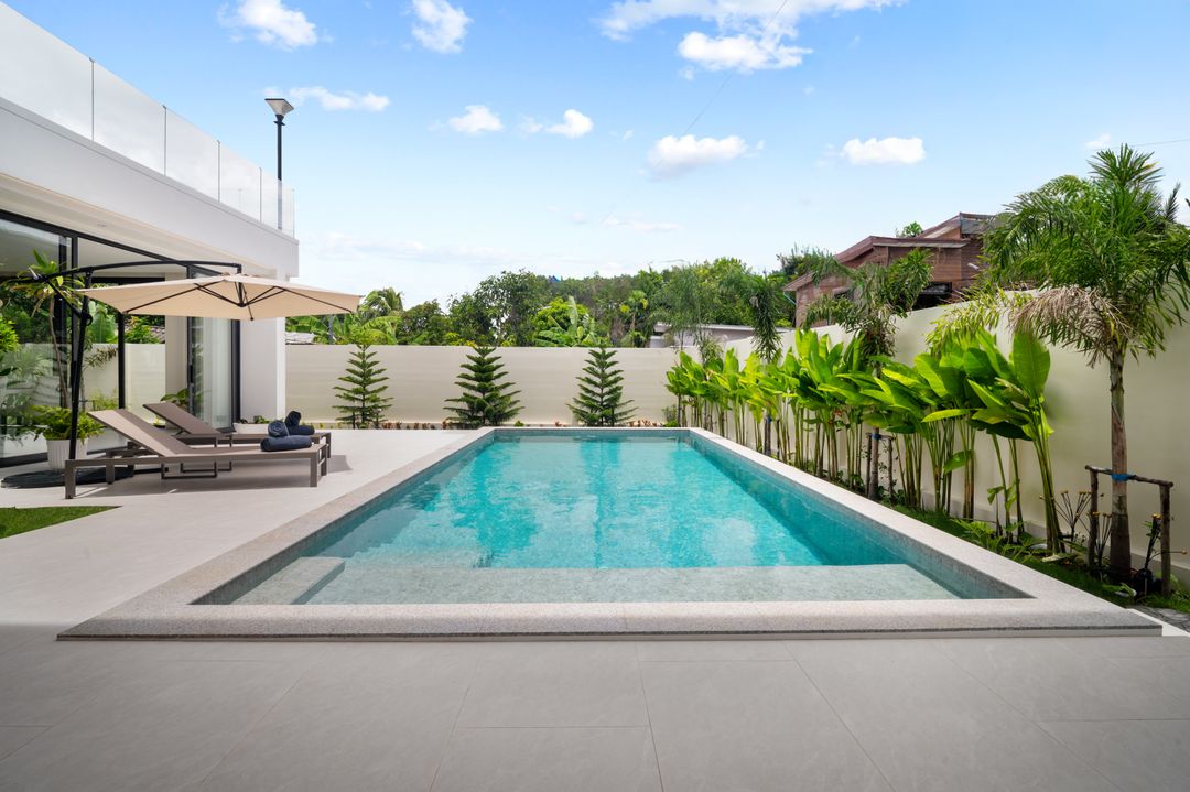 Contemporary elegance 4 bedroom pool villa at Thalang